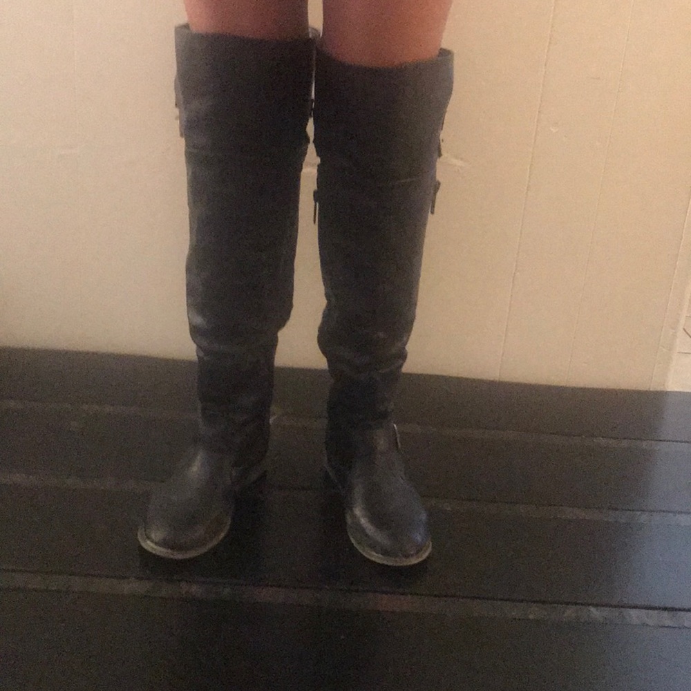 Black boots